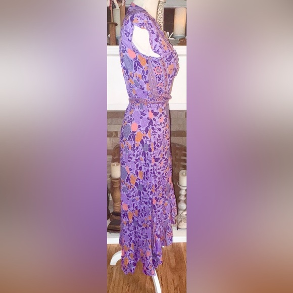 SEA LUSTRE HAVANA MAXI WRAP DRESS size small. VVGUC - Picture 4 of 11